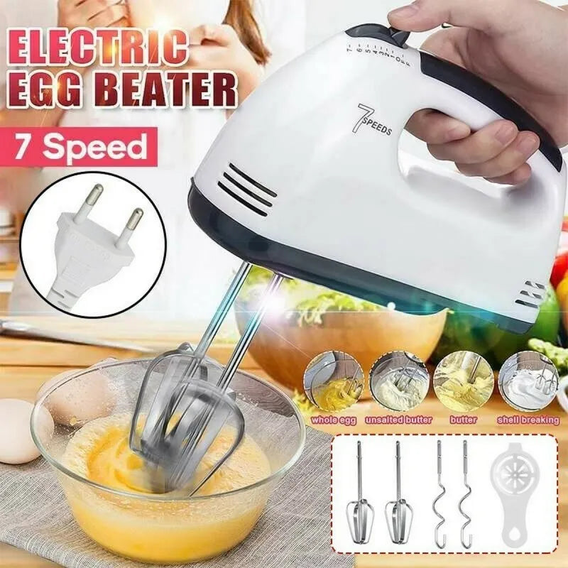 7-Speed Electric Handheld Beater