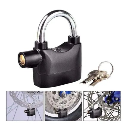 AlarmGuard Anti-Theft Security Padlock with Siren