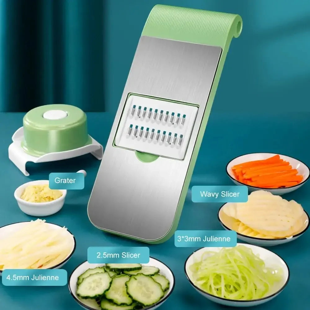 Multi-Task Veggie Cutter & Grater