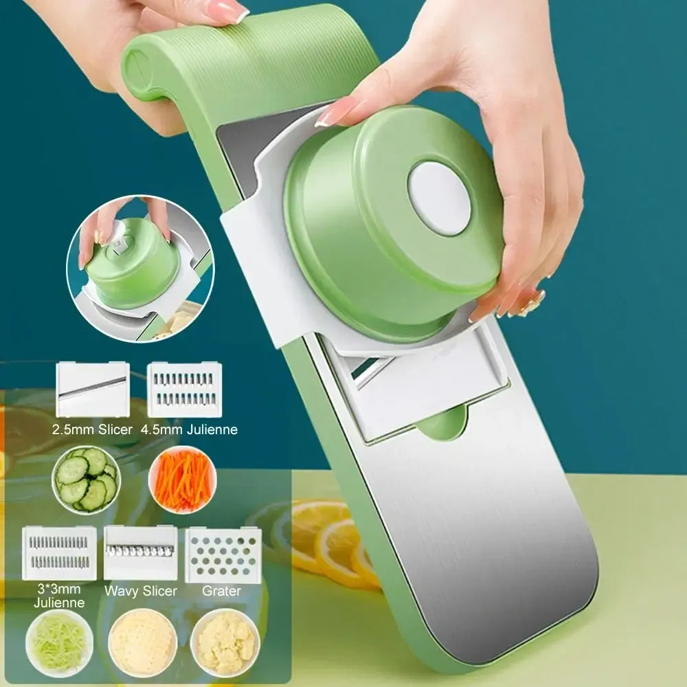 Multi-Task Veggie Cutter & Grater