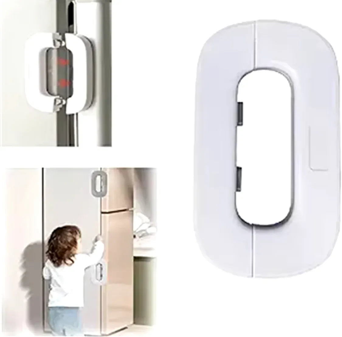 Multifunctional Fridge & Cabinet Lock – Baby Safety & Security