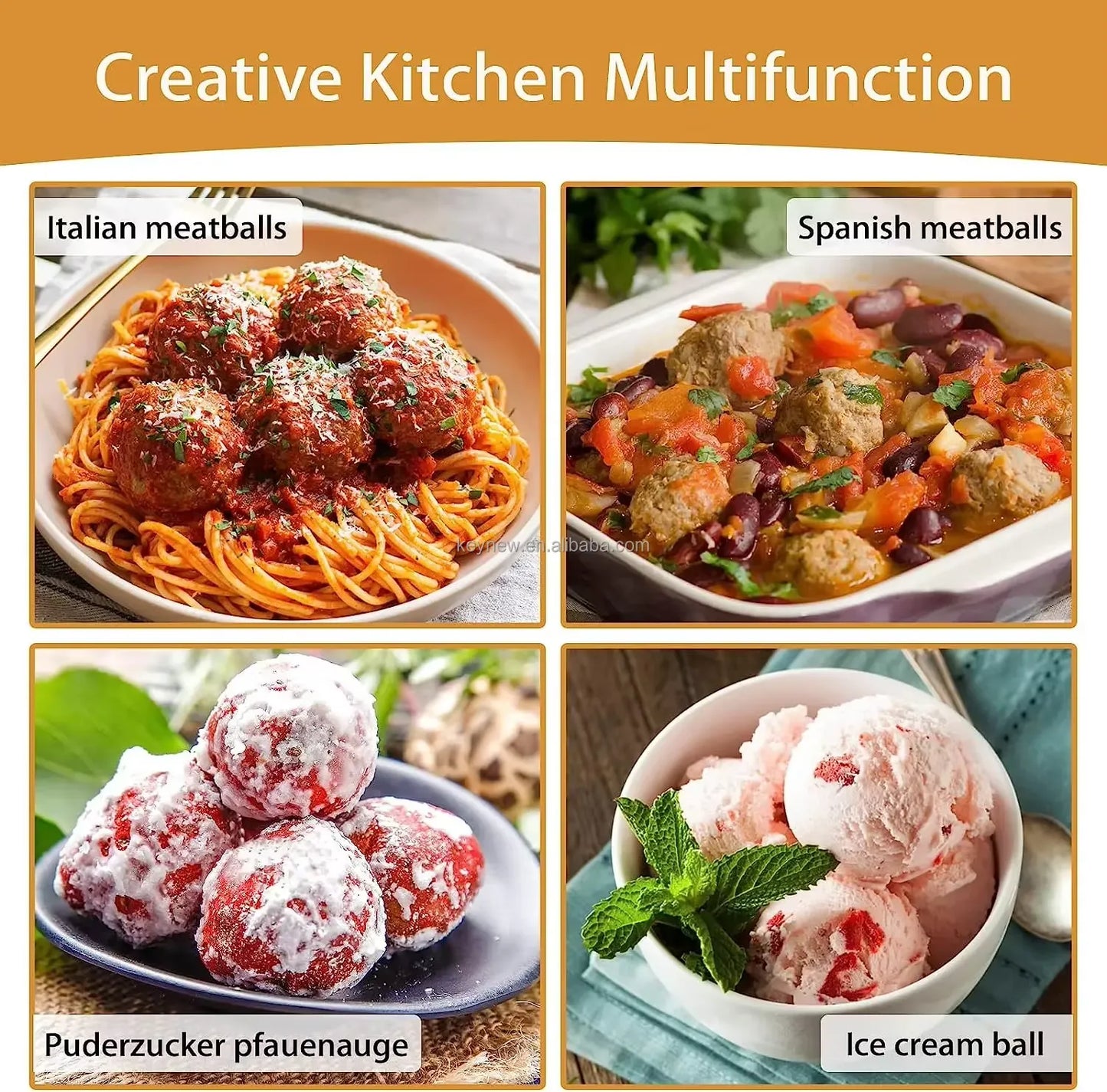 Effortless Meatball Maker Kitchen Set