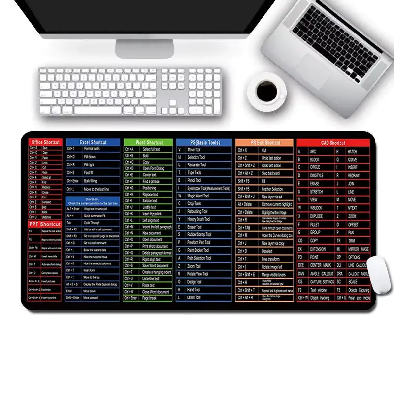 Windows Shortcuts Mouse Pad