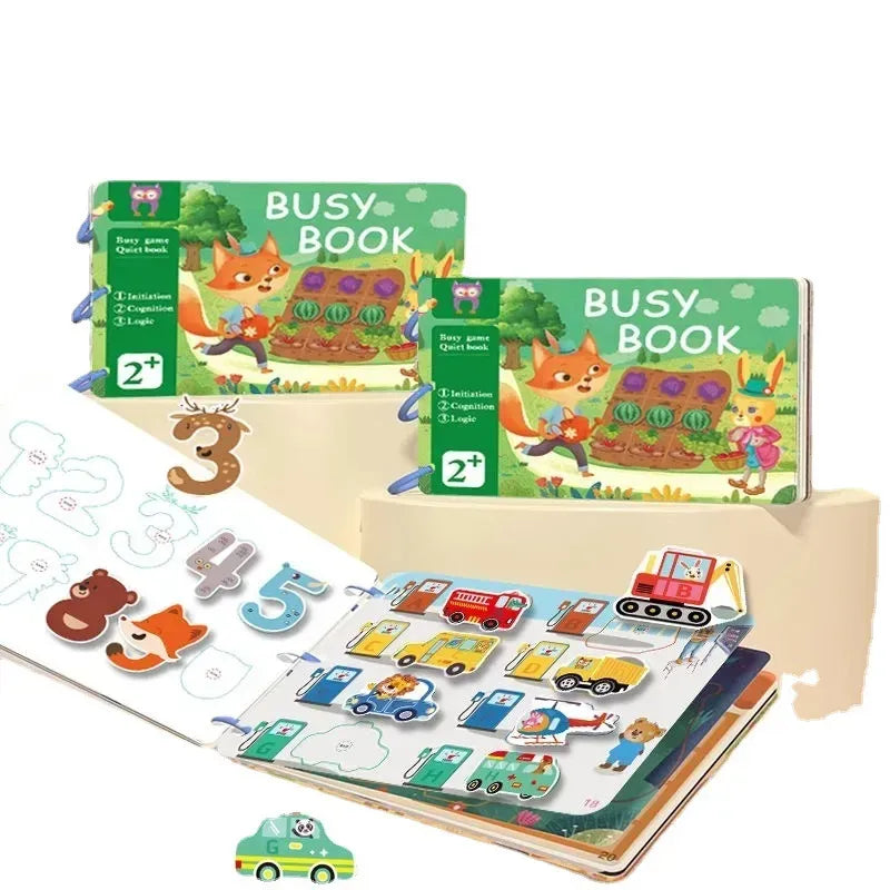 Montessori Learning Book | Early Education Toys for Kids