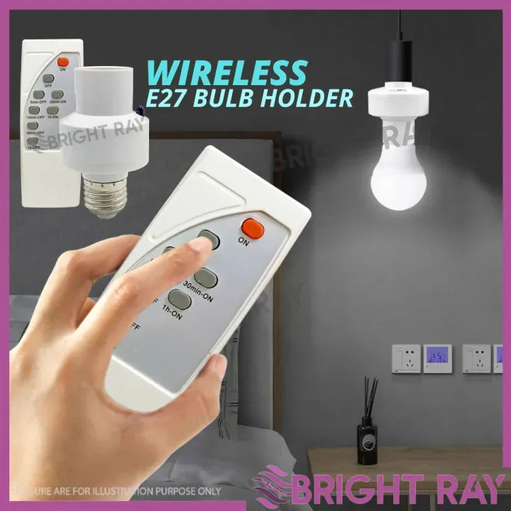 Remote Control Bulb Holder