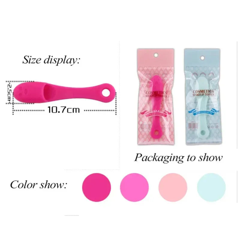 Silicone Facial Finger Brush ( PACK OF 2 )