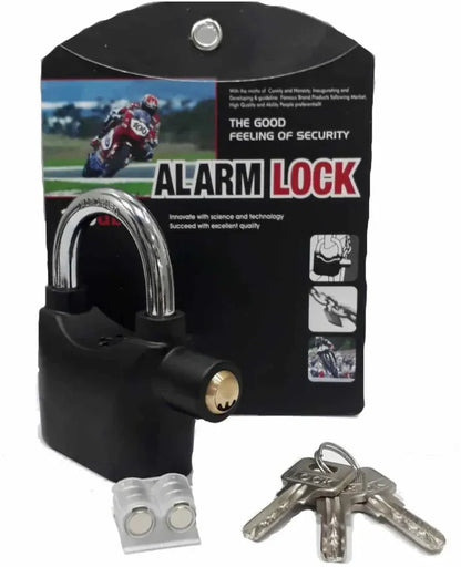 AlarmGuard Anti-Theft Security Padlock with Siren